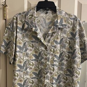 Floral Print Women's Blouse